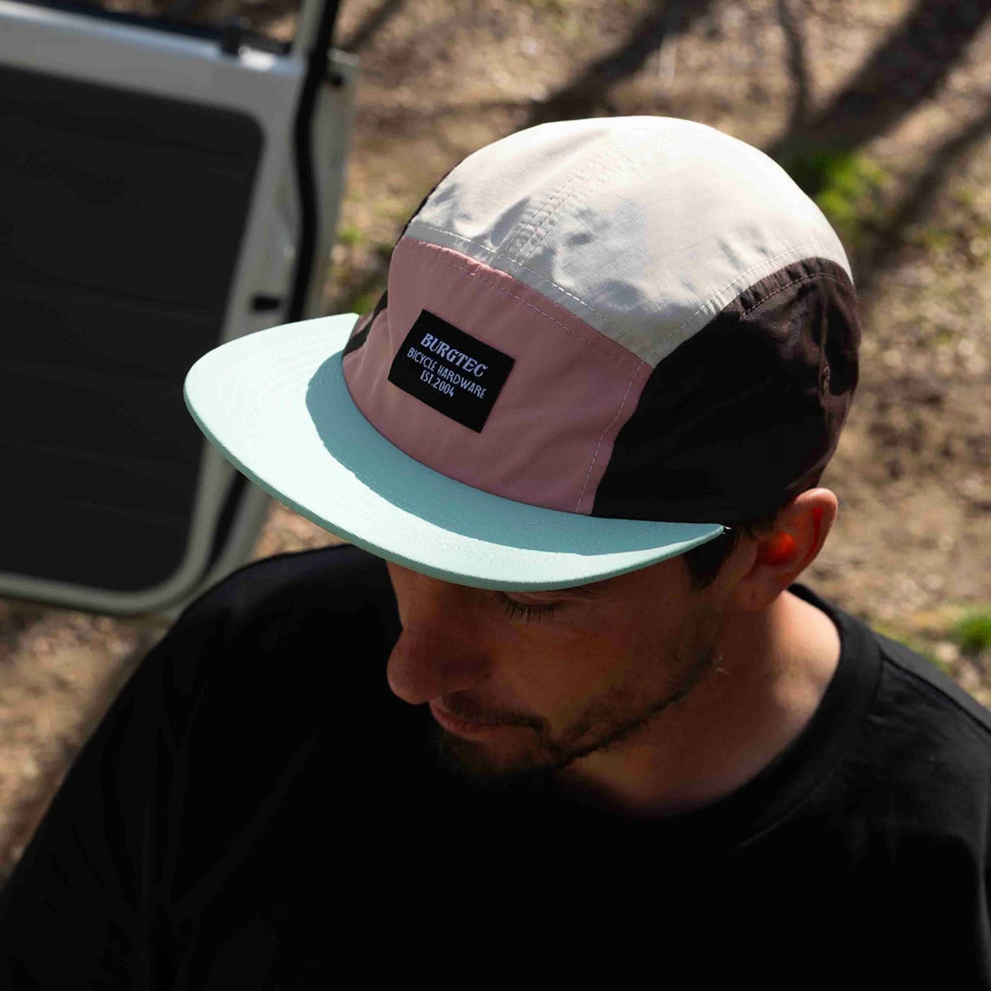 BURGTEC COURIER FIVE PANEL cap Neopolitan
