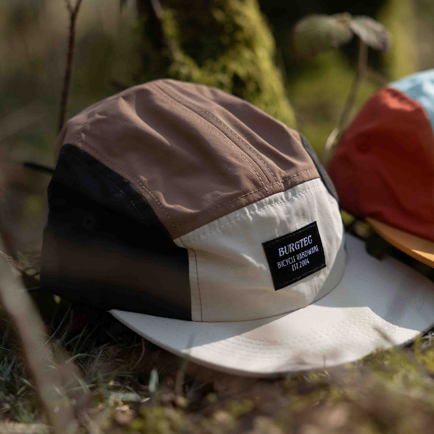 Cap BURGTEC COURIER FIVE PANEL Macchiato