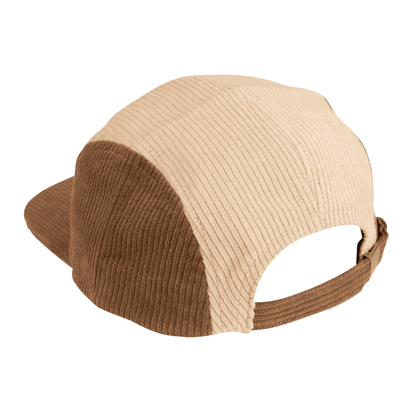 Cap BURGTEC BANDIT CORDUROY FIVE PANEL Beige/Brown