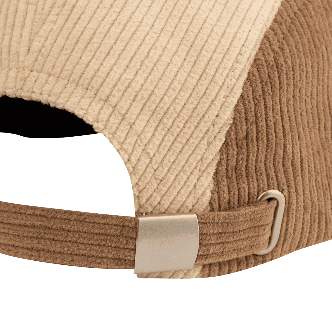 Cap BURGTEC BANDIT CORDUROY FIVE PANEL Beige/Brown