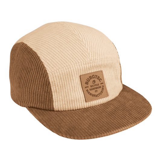 BURGTEC BANDIT CORDUROY FIVE PANEL Keps Beige/Brun