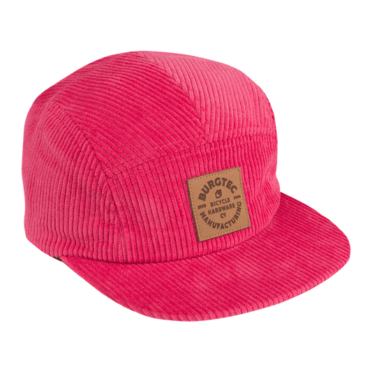 BURGTEC BANDIT CORDUROY FIVE PANEL Keps Pink Toxic Barbie