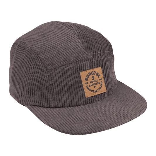BURGTEC BANDIT CORDUROY FIVE PANEL keps grå