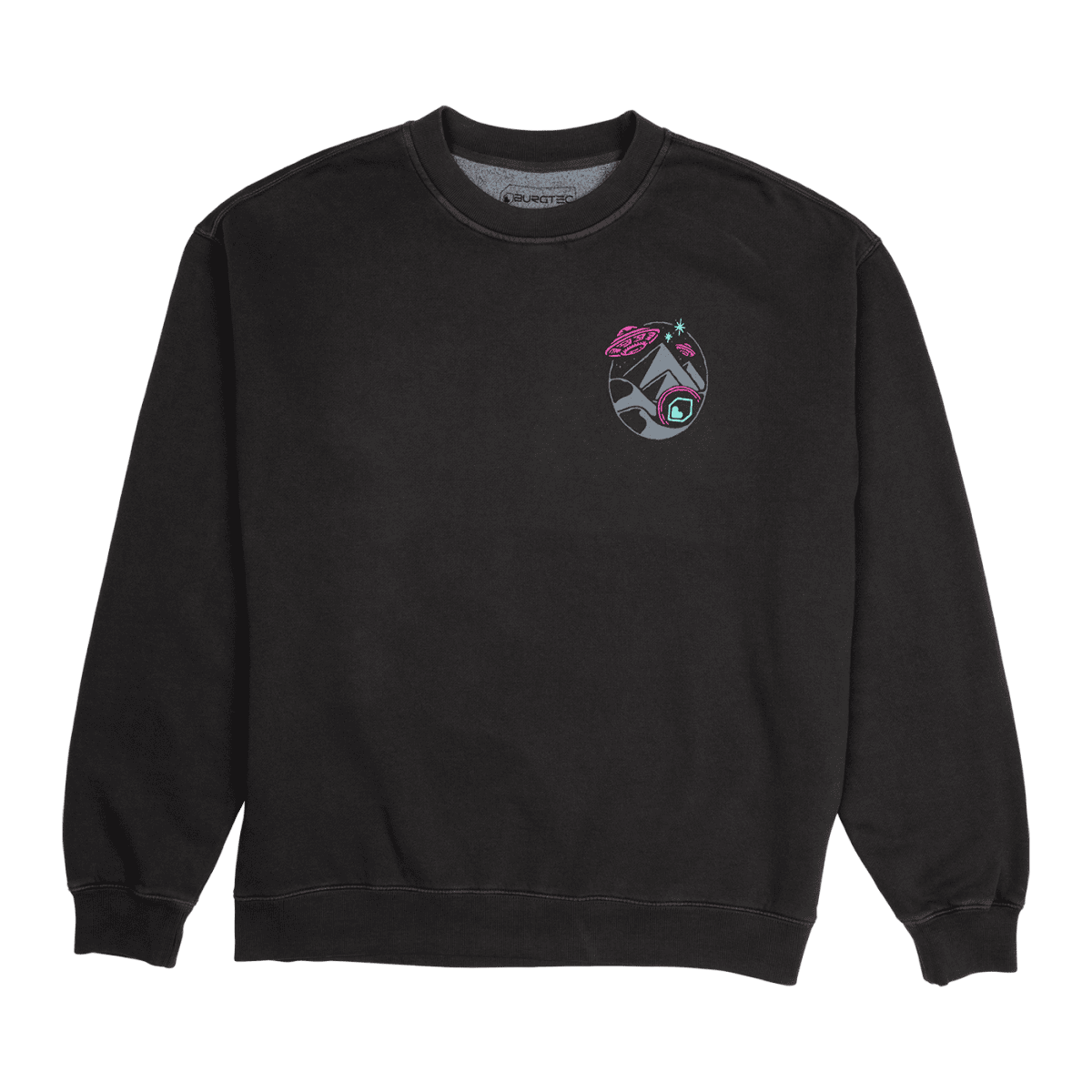 Sweatshirt med BURGTEC DESERT QUEEN FADED