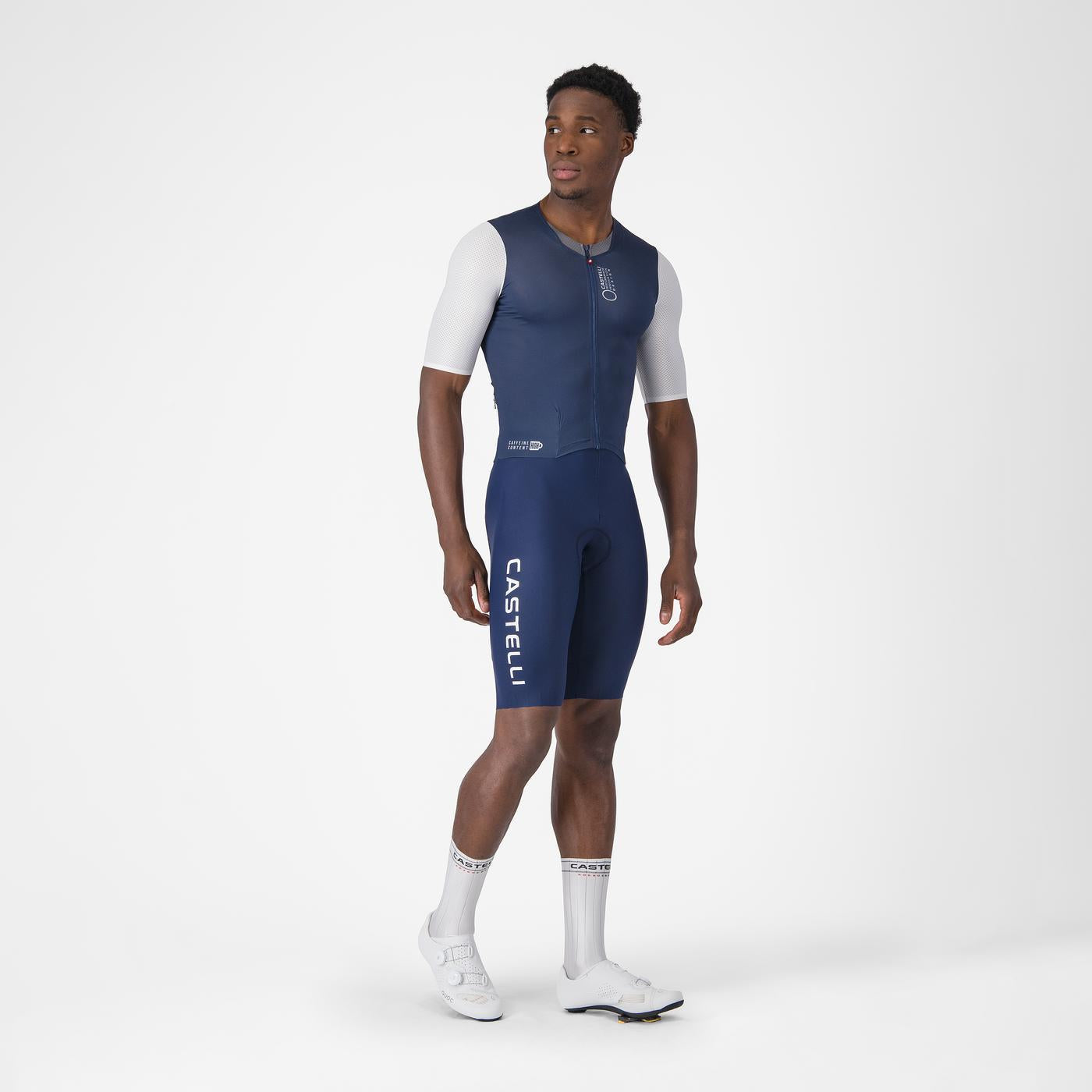 CASTELLI SATURDAY MORNING Jumpsuit Blå/Vit
