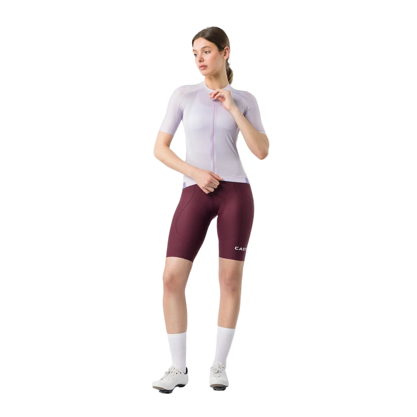 CASTELLI ESPRESSO 2 W DT Women's Bordeaux Bibshorts