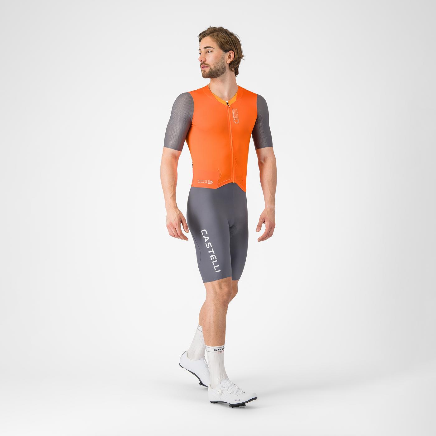 CASTELLI SATURDAY MORNING Jumpsuit Orange/Grå