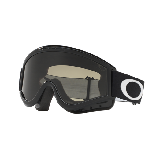 OAKLEY L-Frame MX Jet Black Dark Grey Goggle