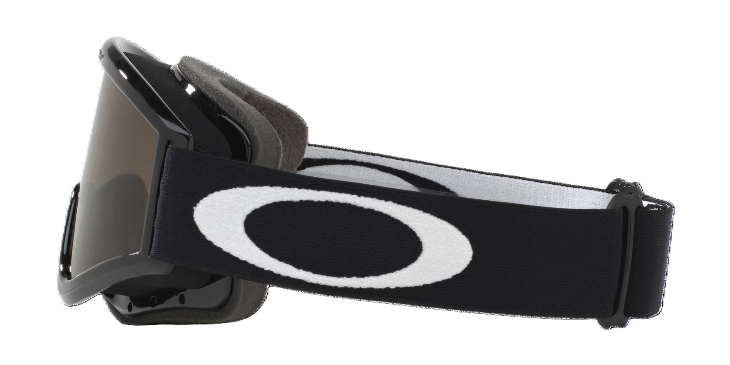 OAKLEY L-Frame MX Jet Black Mörkgrå skyddsglasögon