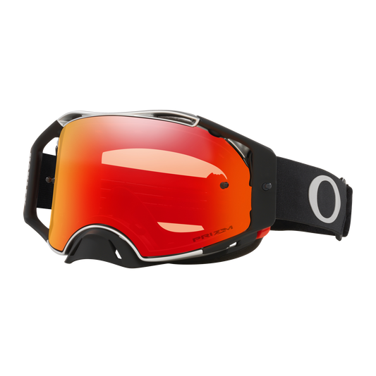 OAKLEY AIRBRAKE MX Tuff Blocks Svart Gunmetal Prizm MX Torch Iridium Skyddsglasögon