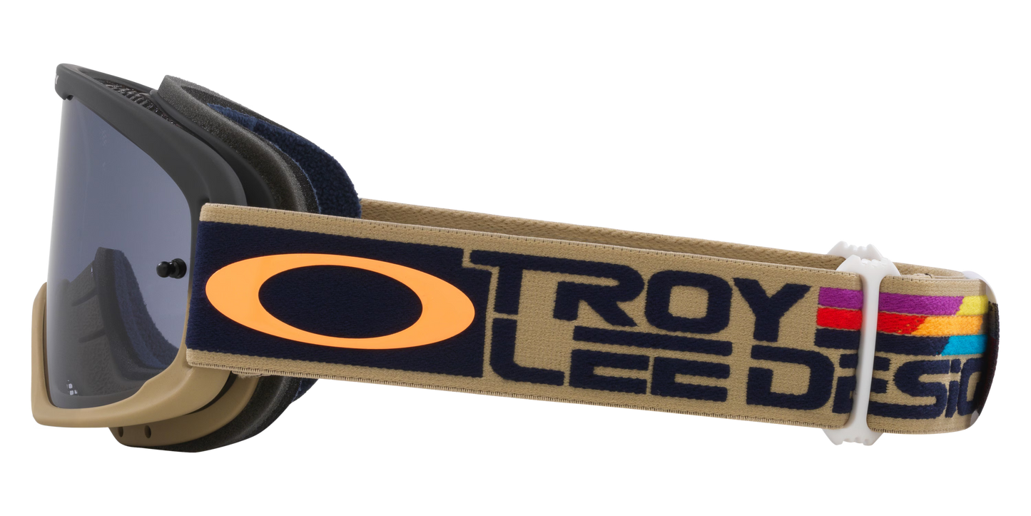 OAKLEY O Frame Pro 2.0 MTB TROY LEE DESIGNS FUTURO Light Grey Goggle - OO7117-2500