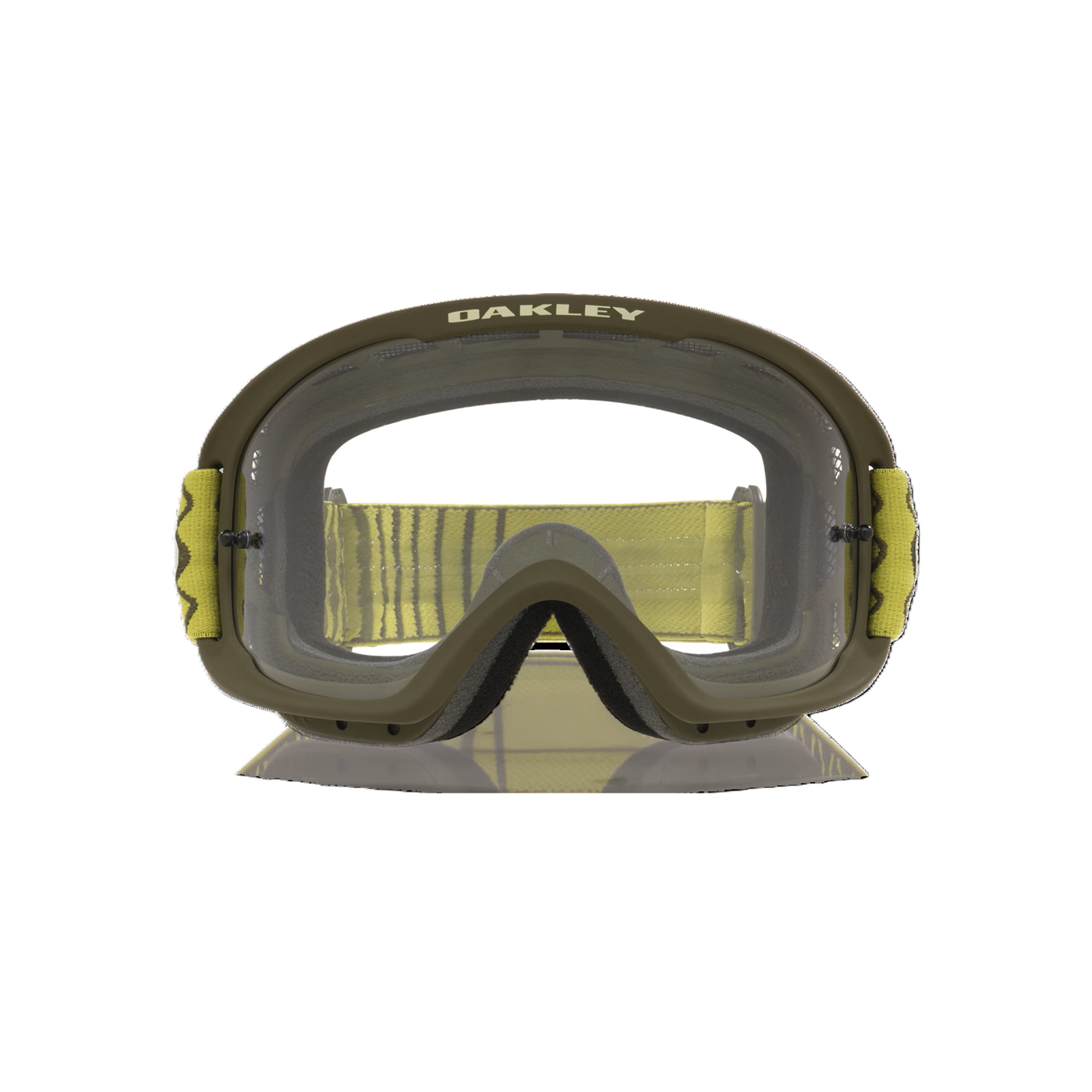 OAKLEY O Frame Pro 2.0 MTB Cactus Dark Brush Clear Skyddsglasögon