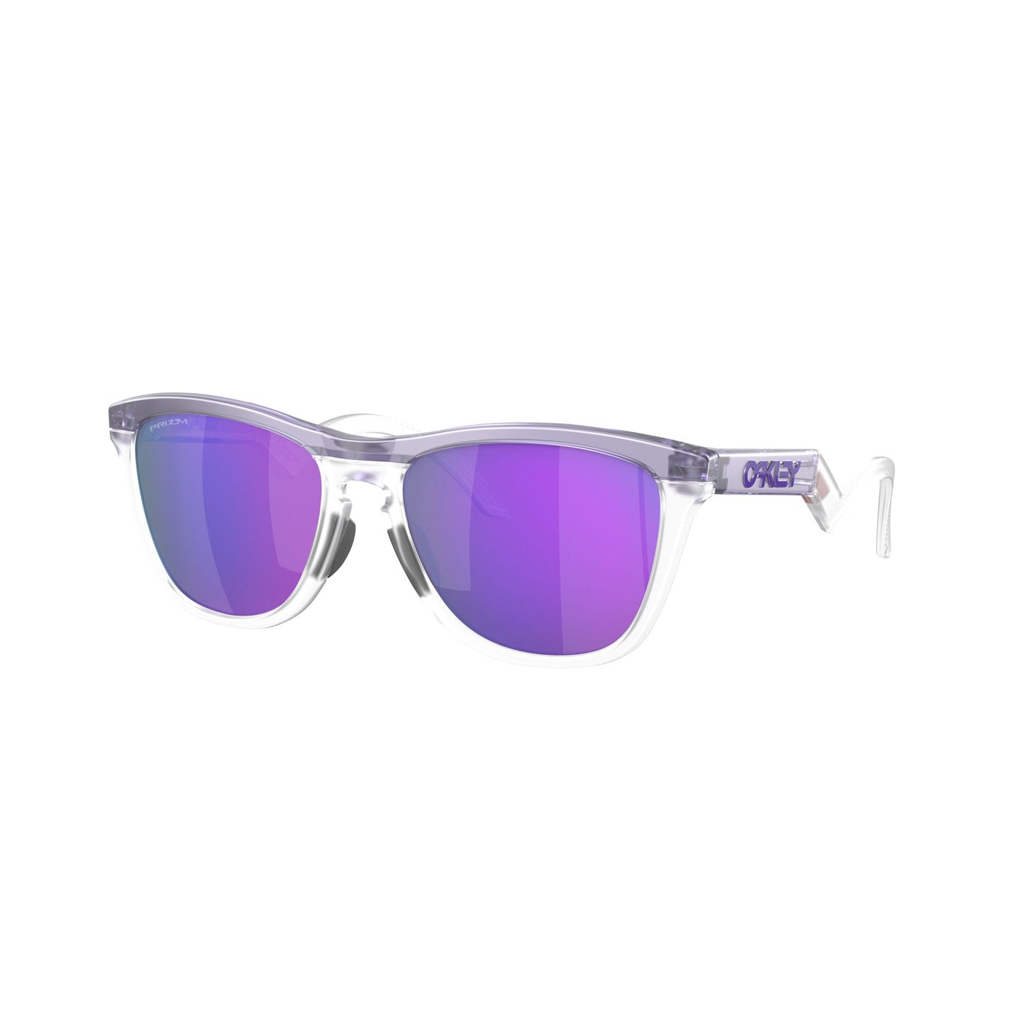 Glasögon OAKLEY FROGSKINS HYBRID Matte Trans lilac/clear Prizm Violet