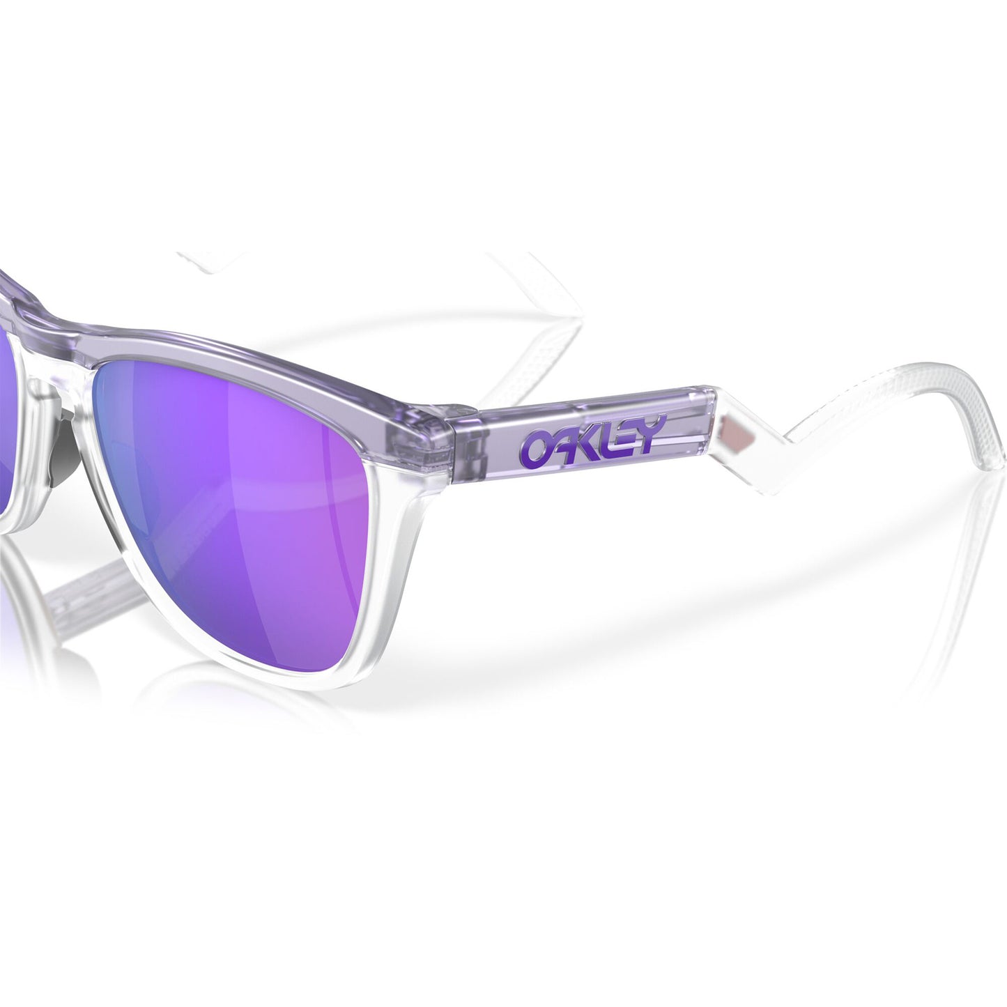 Glasögon OAKLEY FROGSKINS HYBRID Matte Trans lilac/clear Prizm Violet