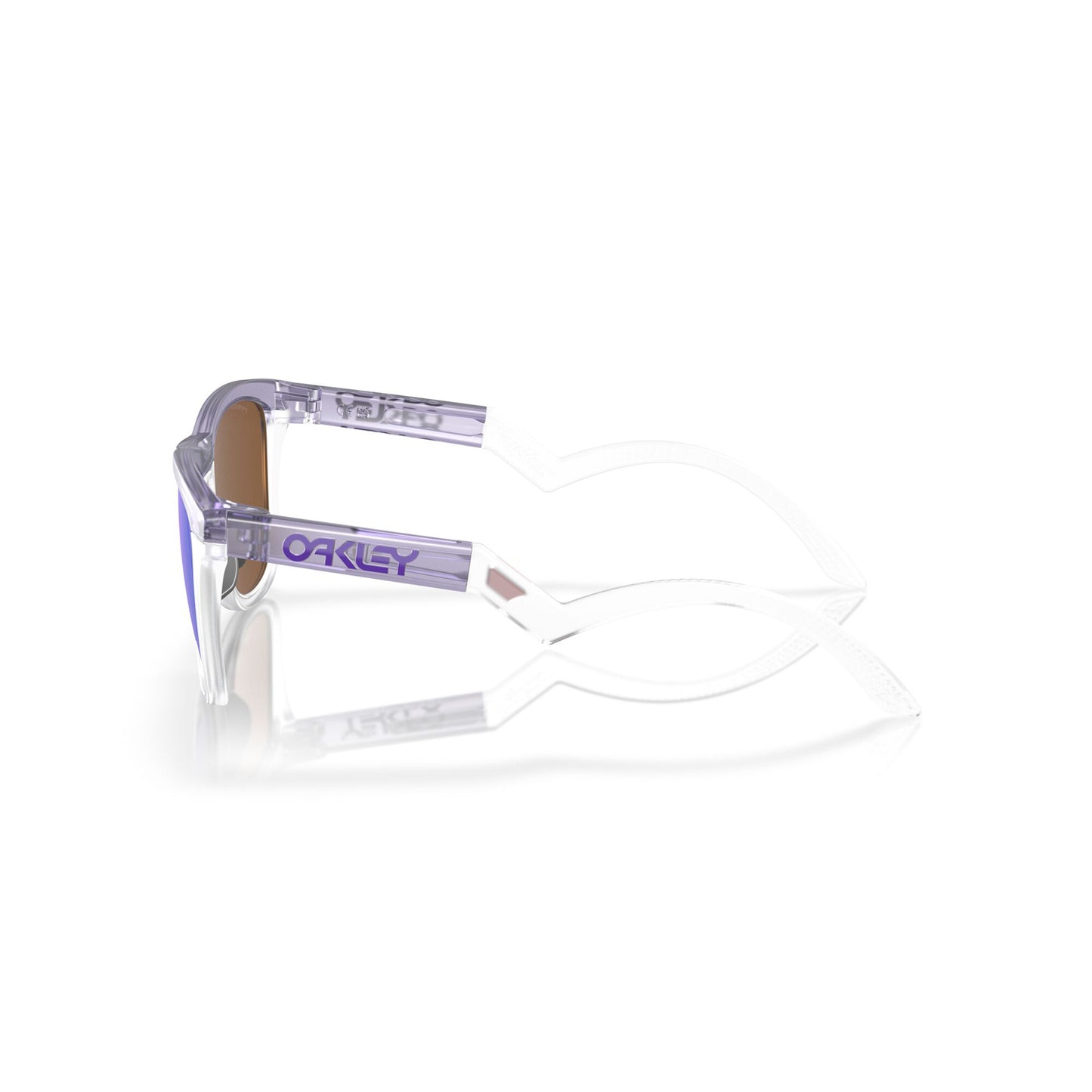 Glasögon OAKLEY FROGSKINS HYBRID Matte Trans lilac/clear Prizm Violet