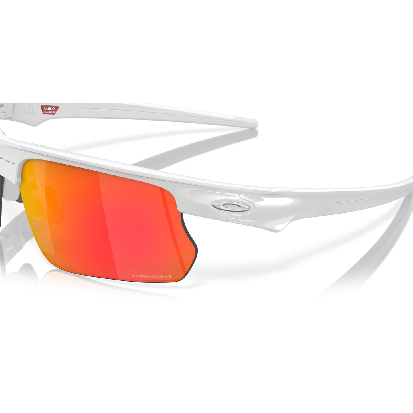 OAKLEY BISPHAERA Glasögon White Prizm Ruby -0OO9400-0368