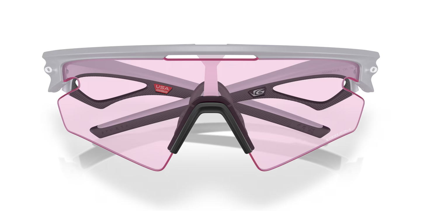 OAKLEY SPHAERA SLASH Matt Fog Prizm-lins för svagt ljus