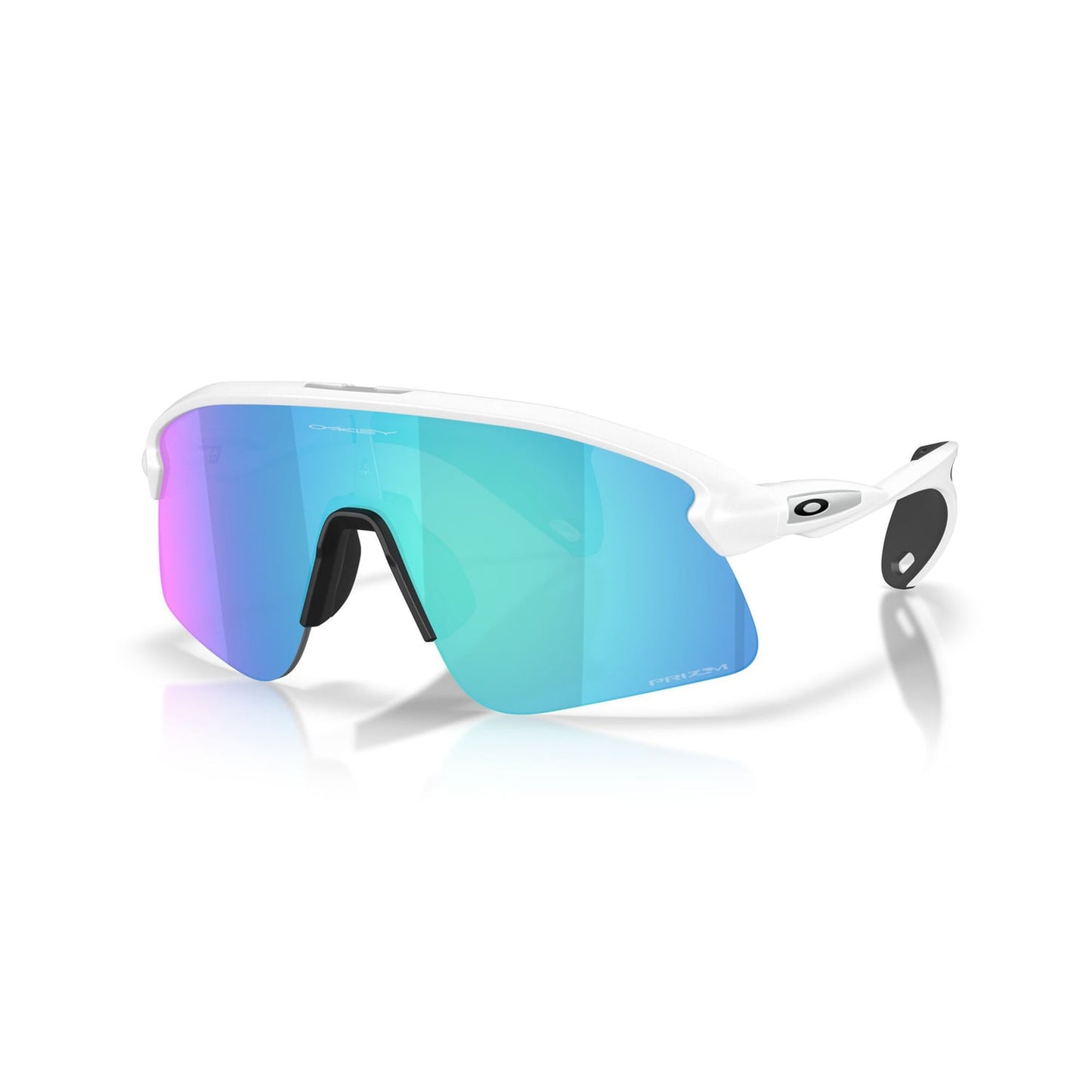 OAKLEY STUNT DEVIL S Vit Matt Prizm Sapphire Solglasögon