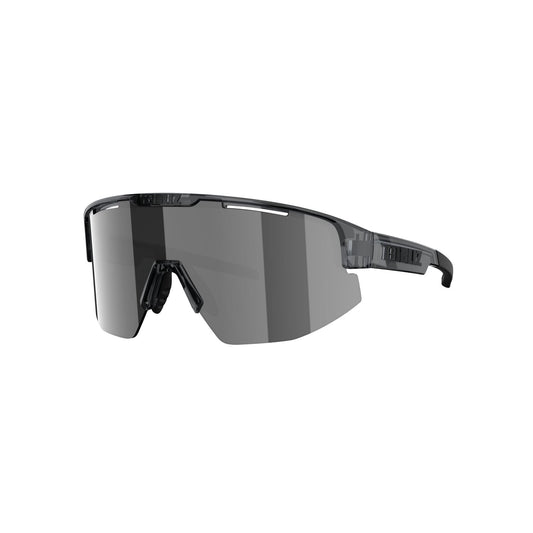 BLIZ MATRIX Glasses Crystal Black Smoke Screen Silver