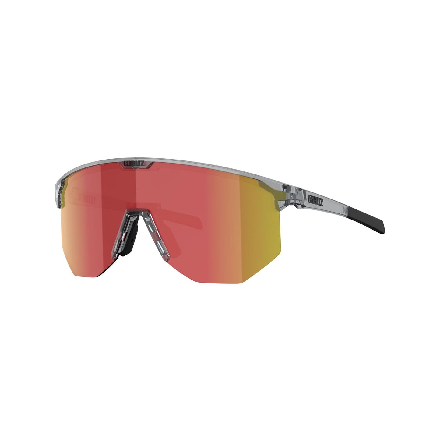 BLIZ HERO Glasögon Grå Transparent t-lins Brun Röd Multi