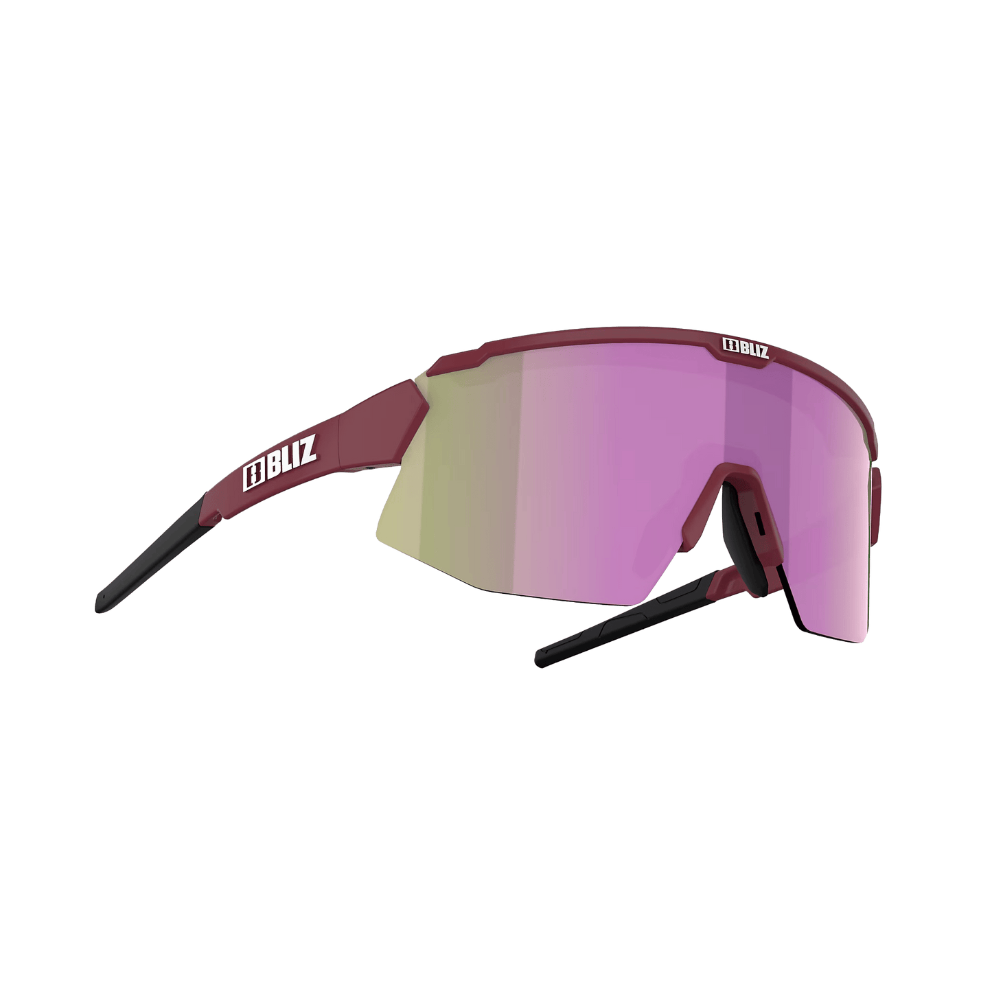 BLIZ BREEZE SMALL Bordeaux solglasögon Brun/rosa lins