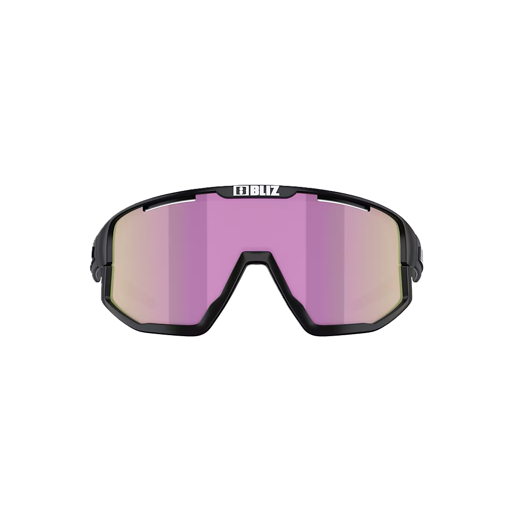 BLIZ FUSION SMALL Goggles Black Matt Pink Brown Lens