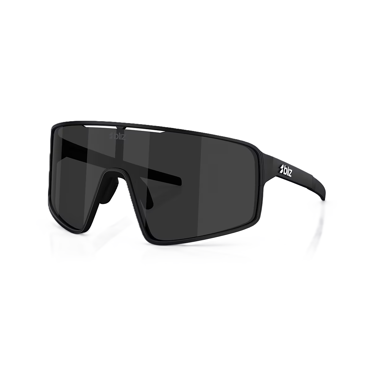 BLIZ P001 S Black Matt Smoke Glasses