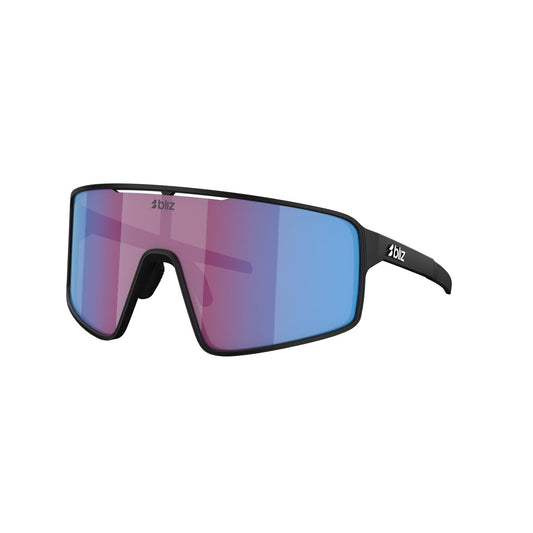 BLIZ P001 Glasögon Matt Svart Rosa Violett Iridium Blå Skärm
