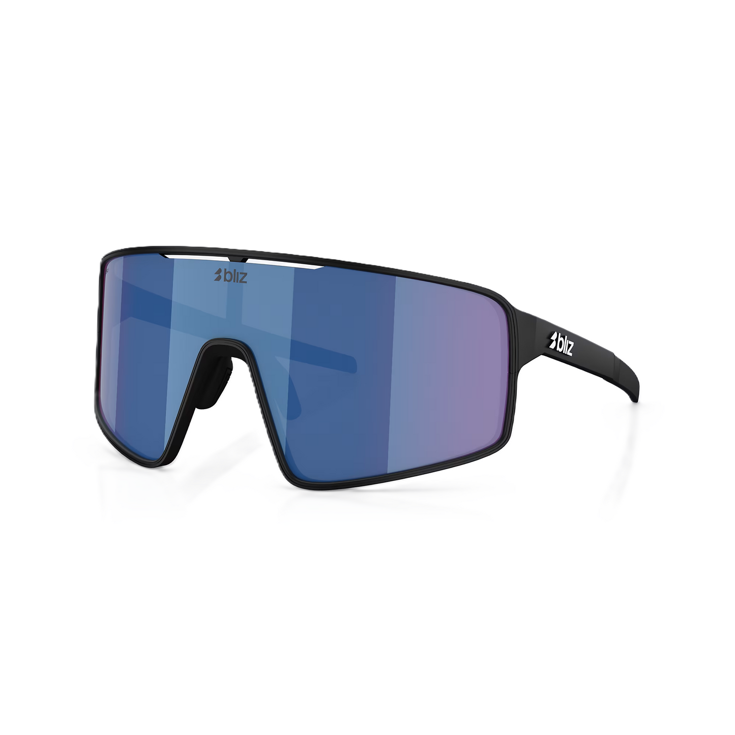 BLIZ P001 Black Matt Irdium Blue Goggles