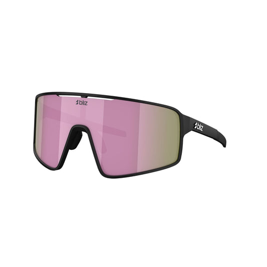 Solglasögon BLIZ P001 S Svart Matt Båge Brun Rosa Multicolour
