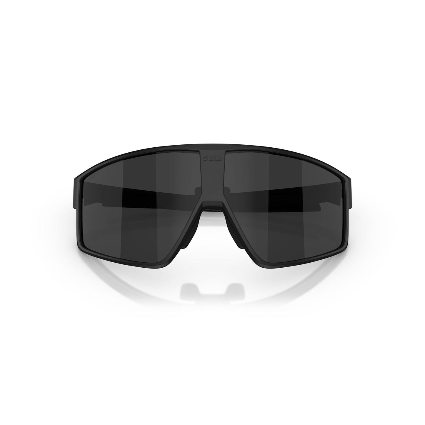 BLIZZ P002S Black Matt Smoke Grey Frame Glasses