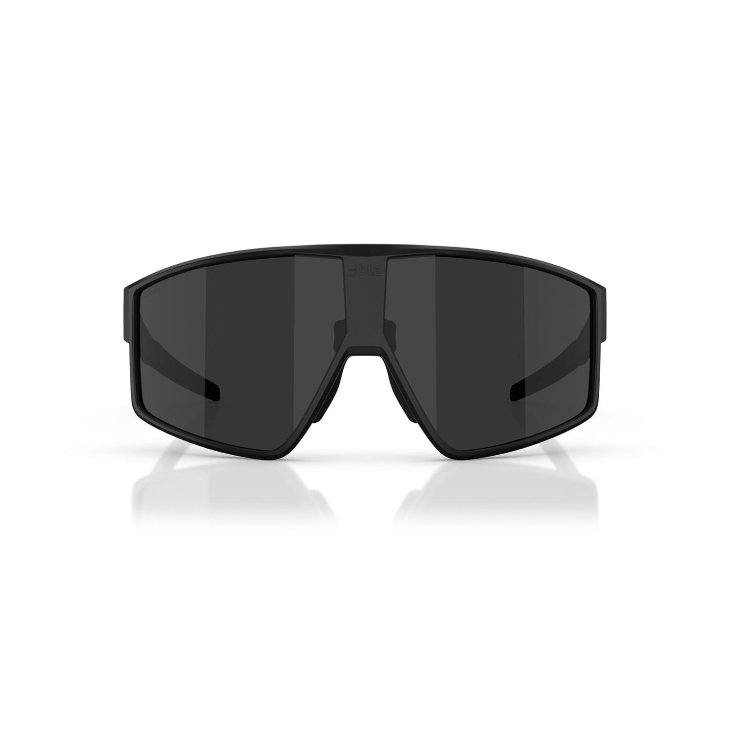 BLIZZ P002S Black Matt Smoke Grey Frame Glasses