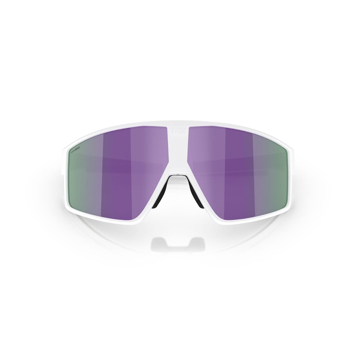 Glasses BLIZZ P002S White Matt Brown Screen Violet Multicolor