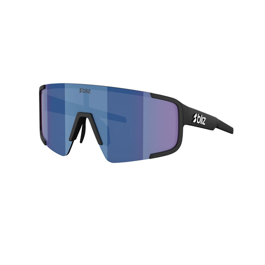 Glasses BLIZ P003 Black Matt Blue Mirror Lens