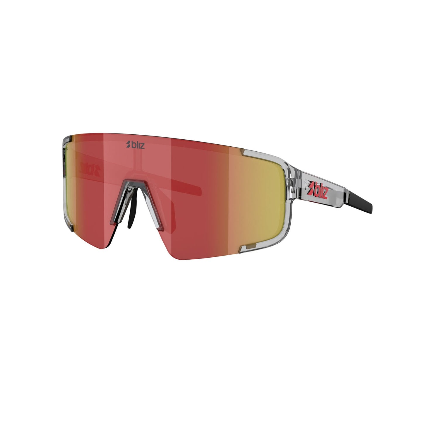 Glasses BLIZ P003 Transparent Grey Screen Red Multi