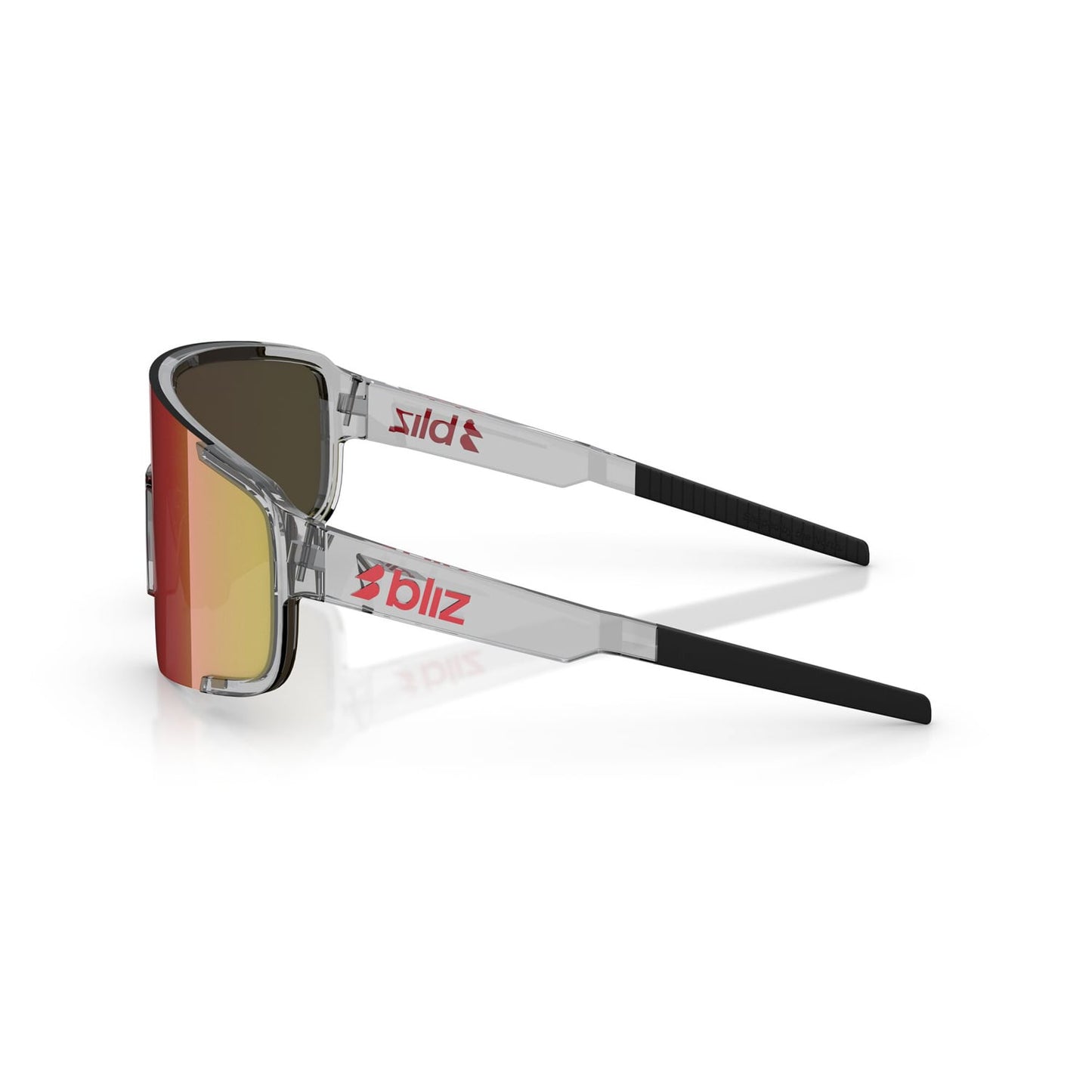 Glasses BLIZ P003 Transparent Grey Screen Red Multi