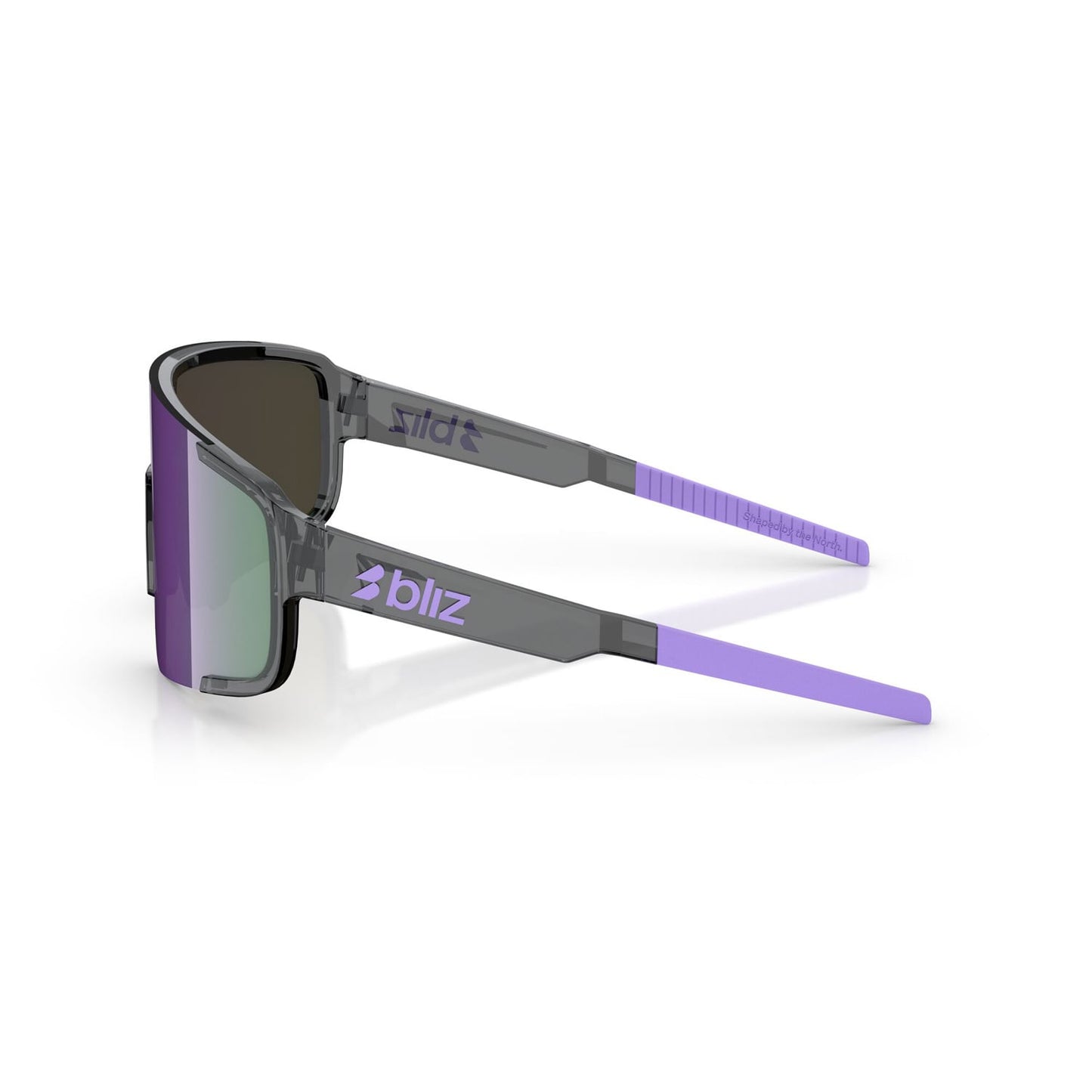 Glasögon BLIZ P003 SMALL Crystal Black Purple Multii Lens