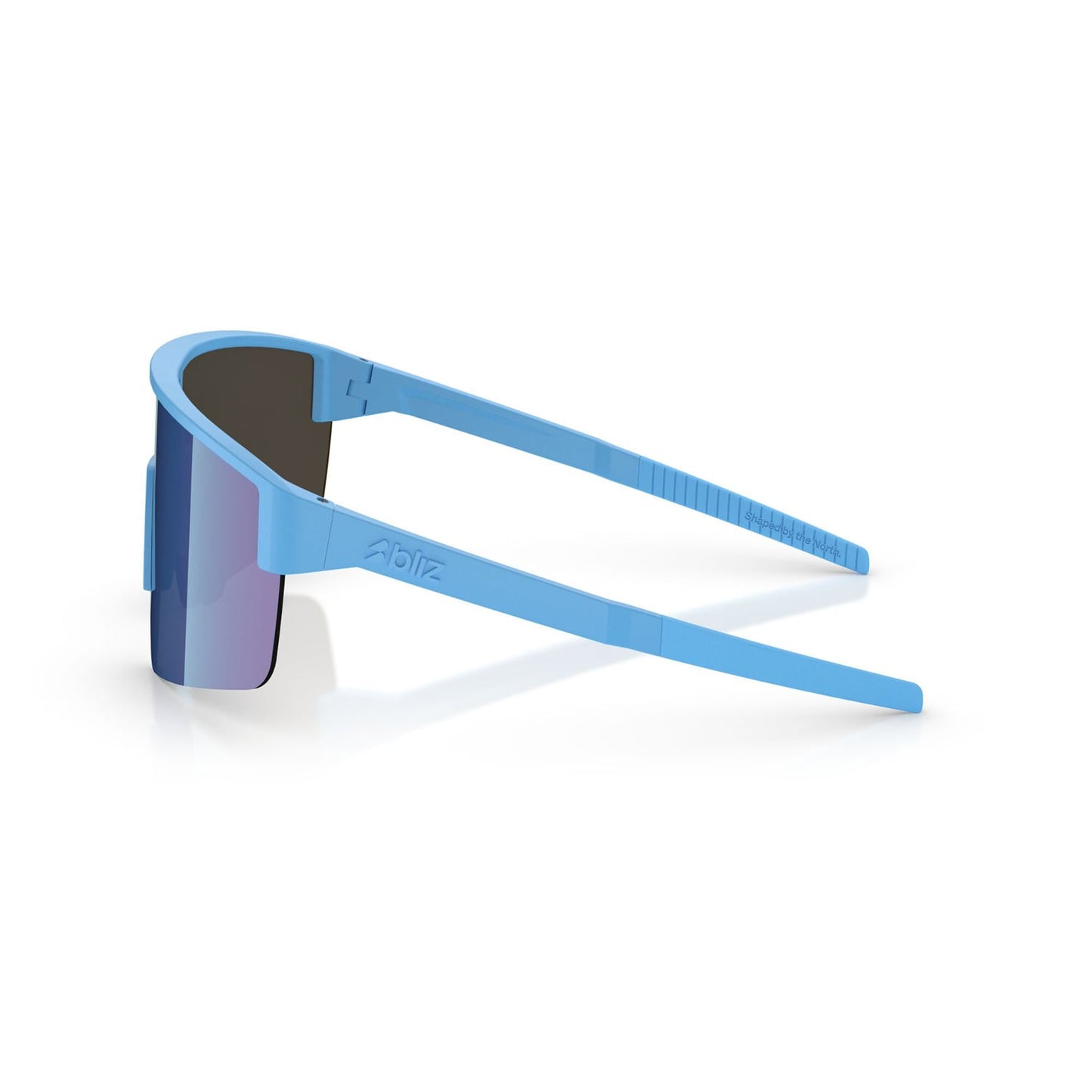 BLIZ P004 Blue Matt Glasses Blue Mirror Screen