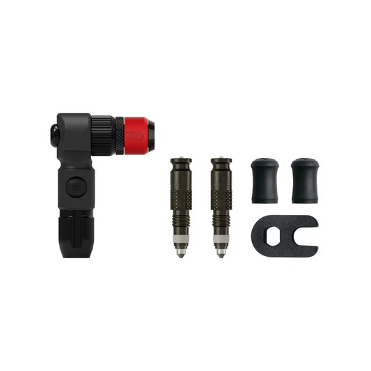 LEZYNE CLICK Pump Tip Kit with 2 CLIK valve cores