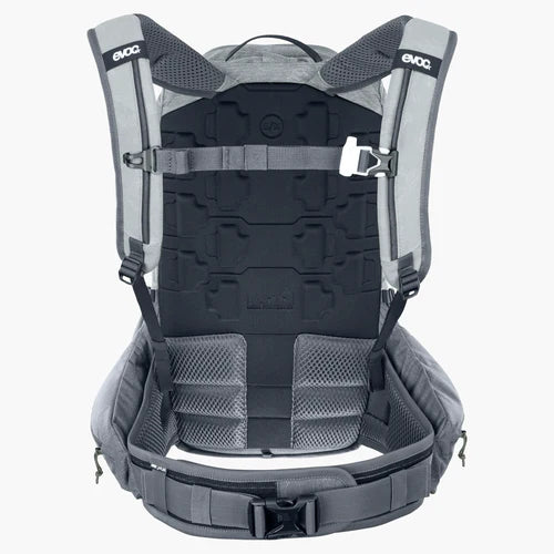 EVOC TRAIL PRO 16L Backpack with Back Panel, Gray