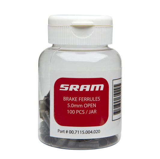 SRAM ändlock för 5,0 mm öppen bromskabel (förpackning om 100)