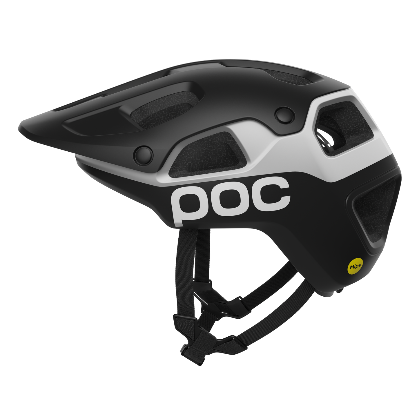 POC CULARIS PURE MTB-hjälm Svart/Vit Matt