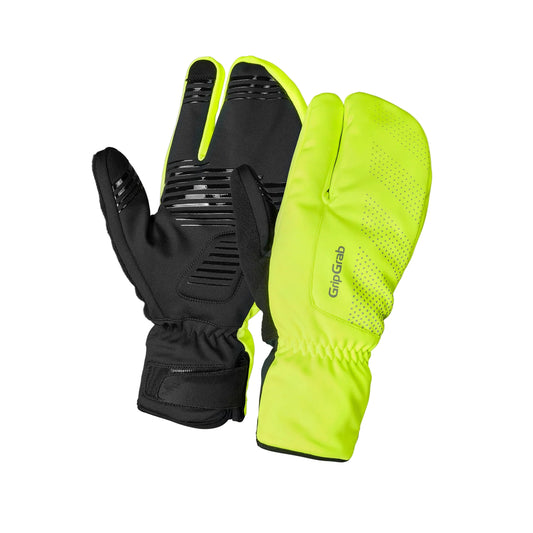 GRIPGRAB DEEP WINTER LOBSTER Gloves Yellow