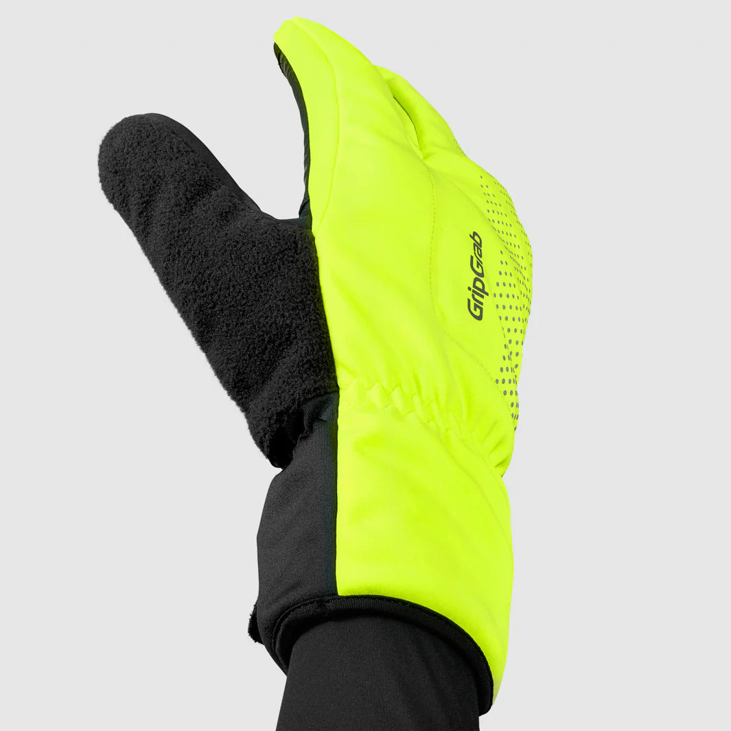 GRIPGRAB DEEP WINTER LOBSTER Gloves Yellow