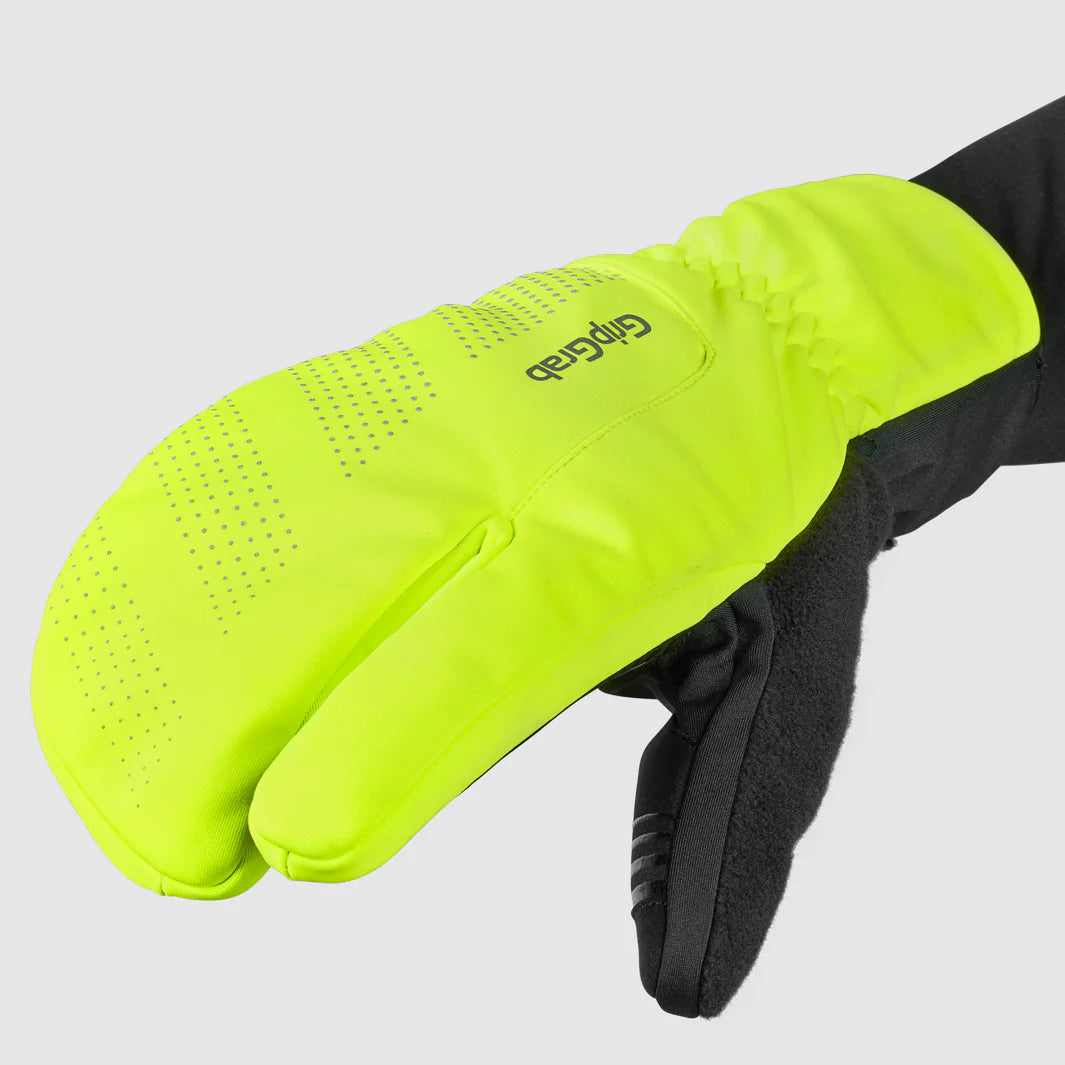 GRIPGRAB DEEP WINTER LOBSTER Gloves Yellow