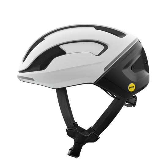 POC OMNE BEACON MIPS Road Bike Helmet, White/Matte Black
