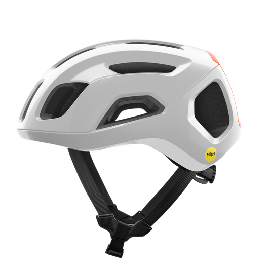 POC VENTRAL AIR MIPS landsvägshjälm Vit/Orange Fluo