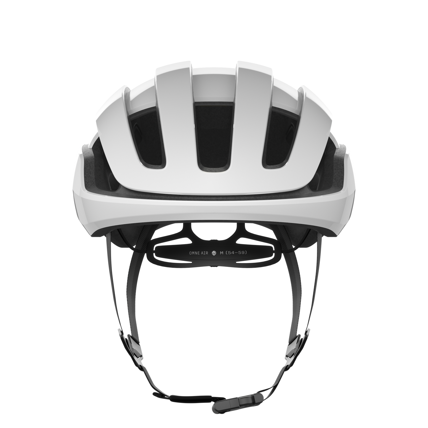 POC OMNE AIR MIPS Road Helmet White/Orange Fluo