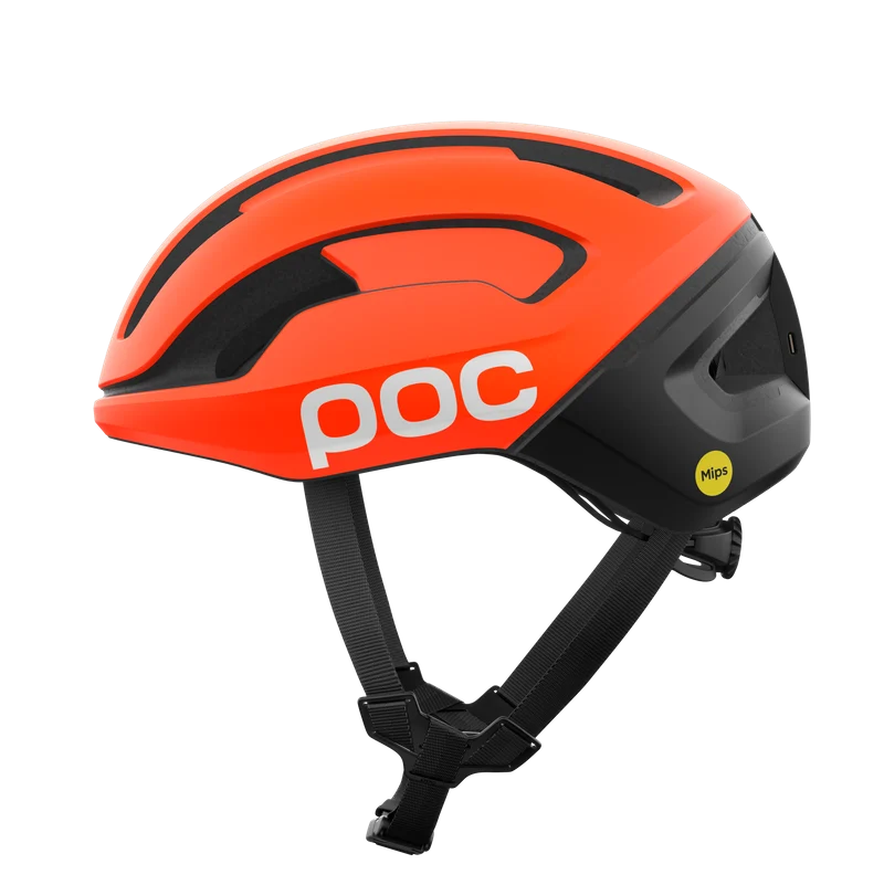 POC OMNE BEACON MIPS Orange/Black Matt Road Helmet