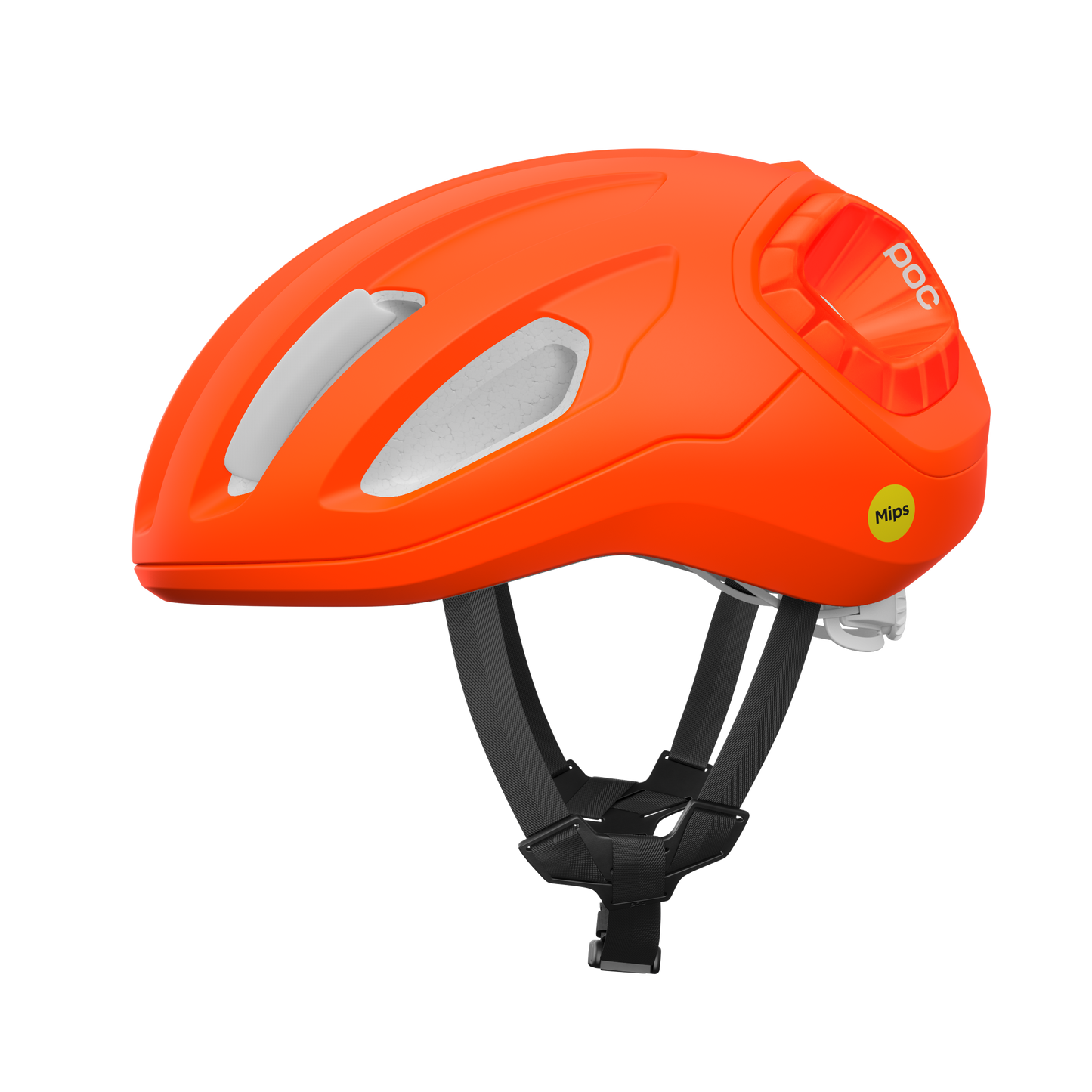 POC AMIDAL Orange Fluo Road Helmet
